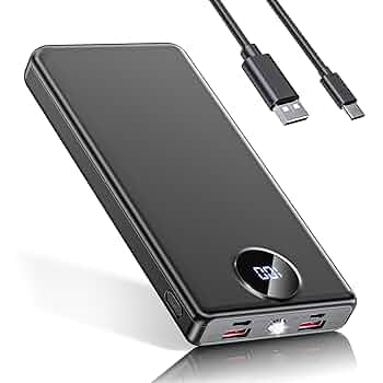 Amazon | zonzonモバイルバッテリー 大容量 40000mAh 【防災士